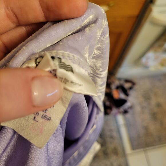 Terry Precision Purple Velvet Reflective Cycling Jersey Women’s M Long Sleeve - Picture 8 of 9